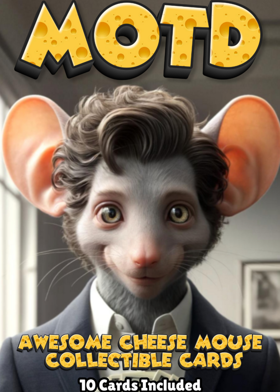 MOTD Trading Card Foil Packs – Awesome Cheese Mouse